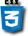 CSS3 logo